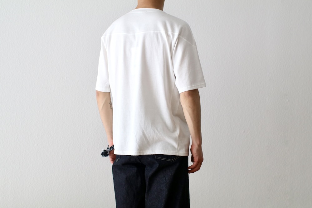SEVEN BY SEVEN (֥Х֥) "WRAP AROUND DERRBY TEE - Suvin gold cotton -"