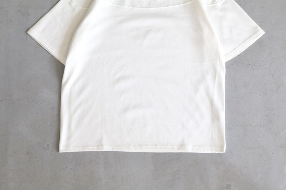 SEVEN BY SEVEN (֥Х֥) "WRAP AROUND DERRBY TEE - Suvin gold cotton -"