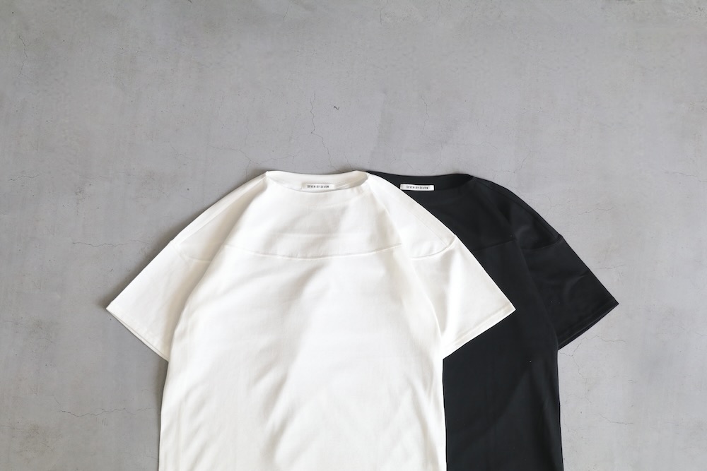 SEVEN BY SEVEN (֥Х֥) "WRAP AROUND DERRBY TEE - Suvin gold cotton -"