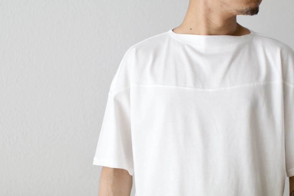 SEVEN BY SEVEN (֥Х֥) "WRAP AROUND DERRBY TEE - Suvin gold cotton -"