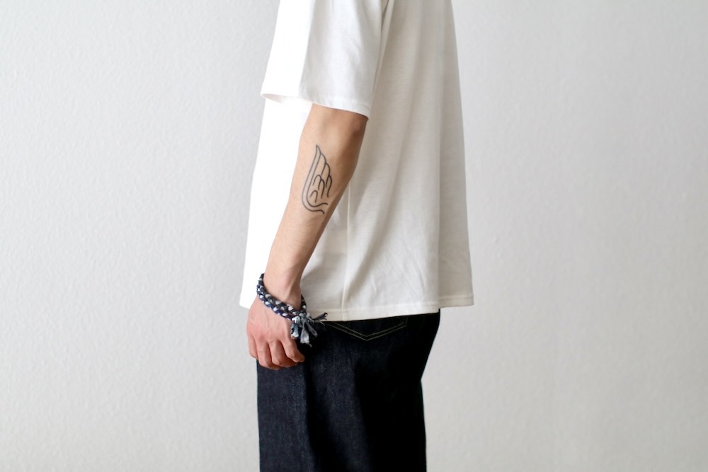 SEVEN BY SEVEN (֥Х֥) "WRAP AROUND DERRBY TEE - Suvin gold cotton -"