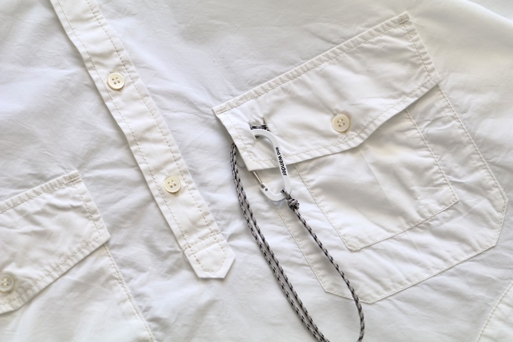 and wander(����ɥ�����) "CORDURA typewriter SS over shirt"