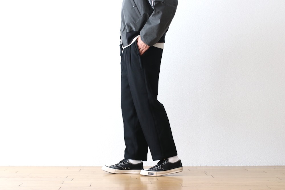 BEDWIN & THE HEARTBREAKERSʥ٥ɥ󥢥ɥϡȥ֥쥤"10L CALZE TWEED WIDE PANTS "WYLER""