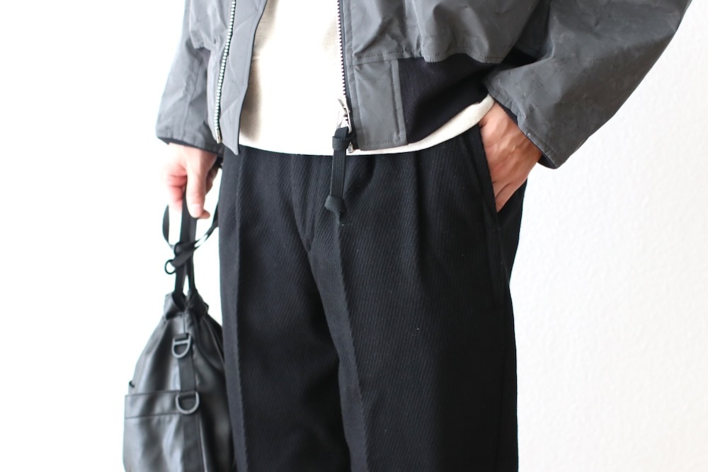 BEDWIN & THE HEARTBREAKERSʥ٥ɥ󥢥ɥϡȥ֥쥤"10L CALZE TWEED WIDE PANTS "WYLER""
