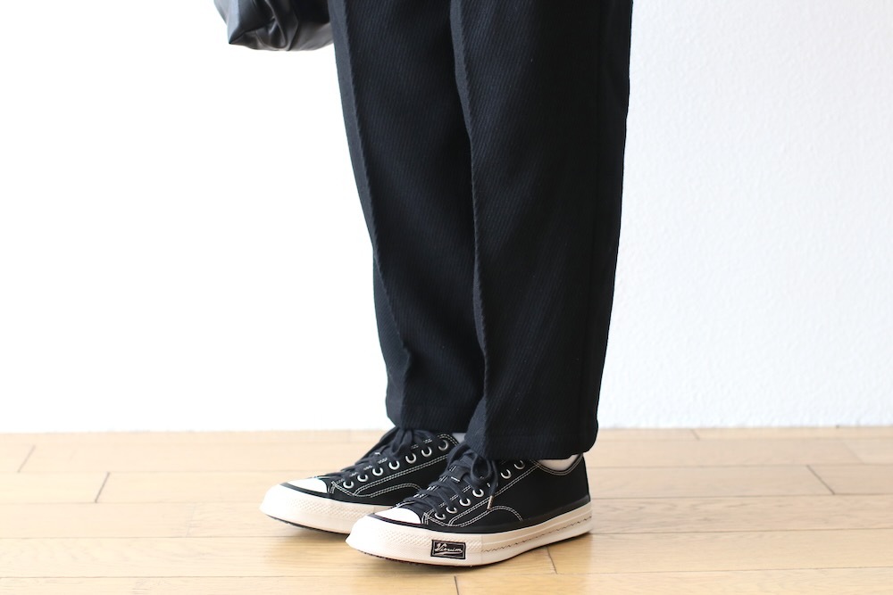 BEDWIN & THE HEARTBREAKERSʥ٥ɥ󥢥ɥϡȥ֥쥤"10L CALZE TWEED WIDE PANTS "WYLER""