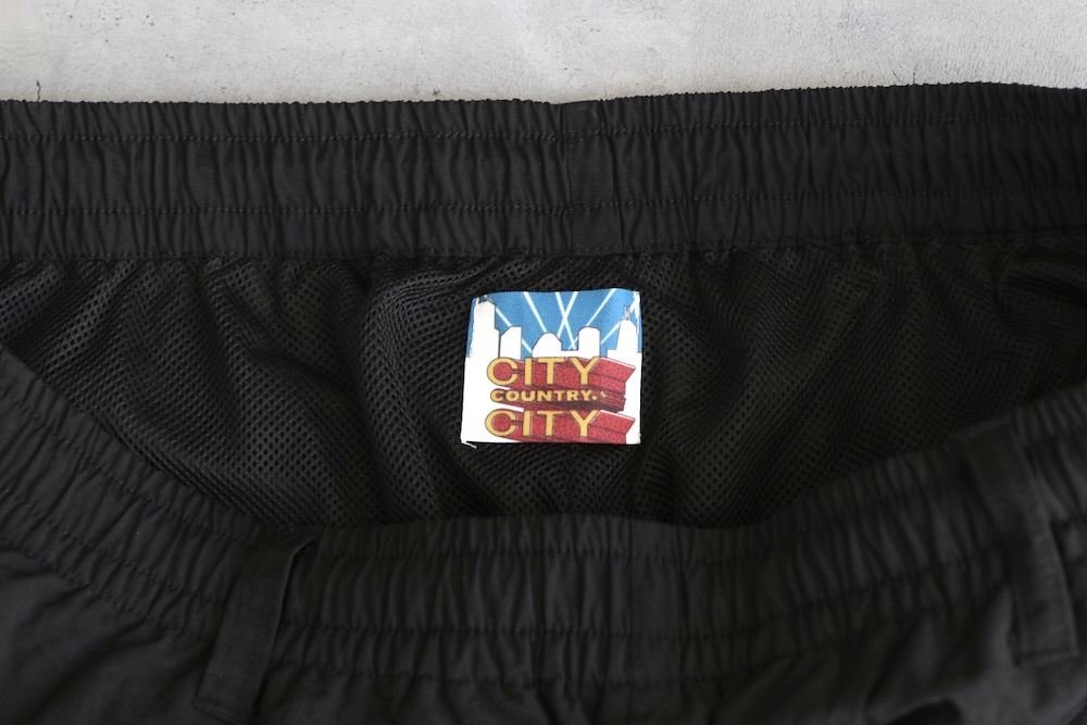 CITY COUNTRY CITY (���ƥ��� ����ȥ꡼ ���ƥ���) "SWITCHING NYLON TRACK PANTS"