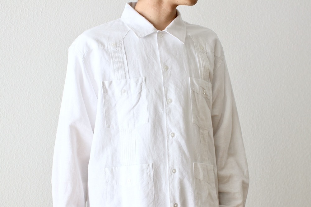 Engineered Garments (���󥸥˥����ɥ�������) "Guayabera Shirt"