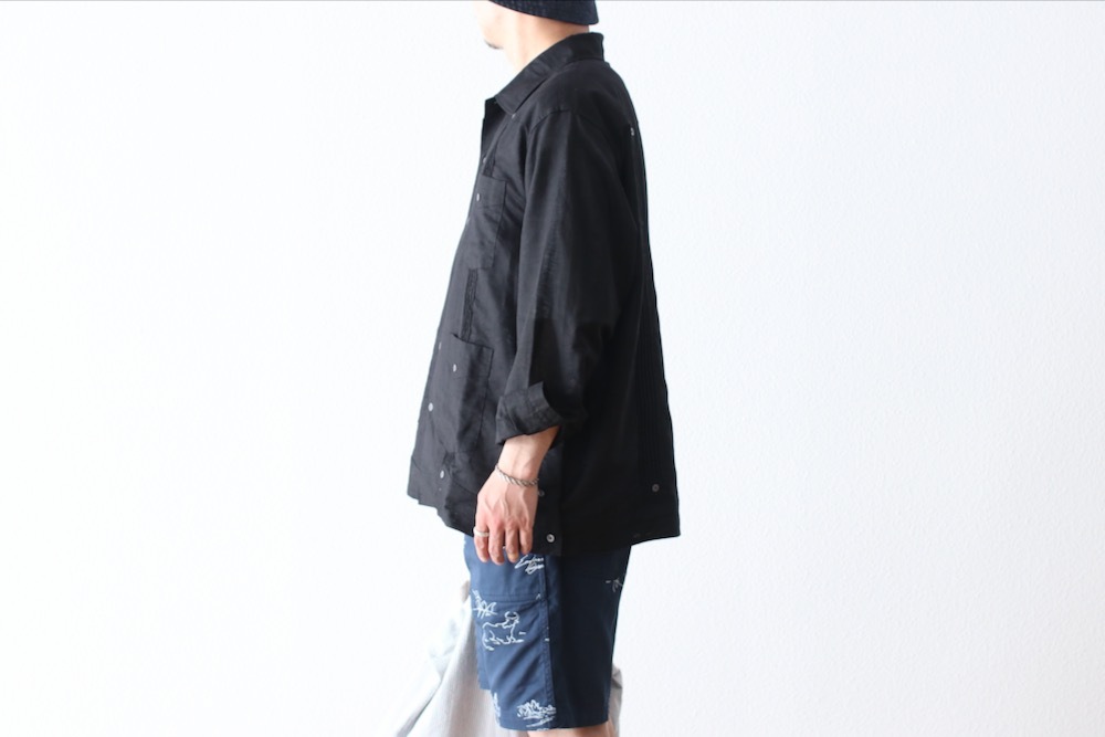 Engineered Garments (���󥸥˥����ɥ�������) "Guayabera Shirt"