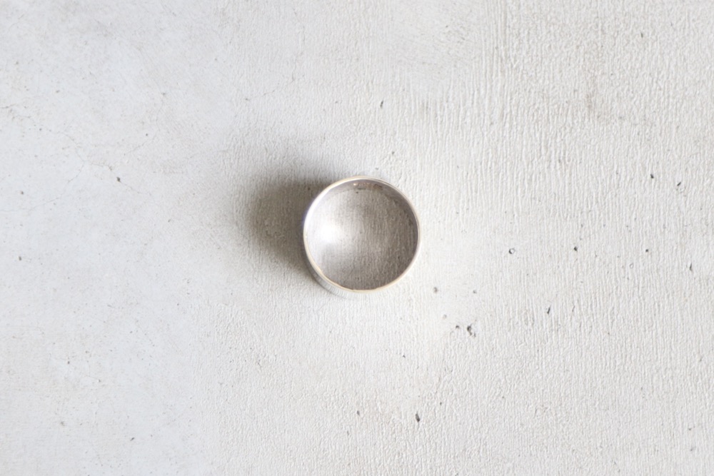 Indian Jewelry (����ǥ����� ���奨�꡼) "Silver Ring SVRG FL PL Thin -ERICKA NICOLAS BEGAY-"