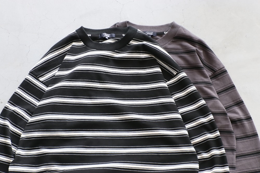 COMM des GARCONS HOMME PLUS ボーダーカットソー COMME des GARCONS HOMME(コム デ ギャルソン・オム) 
