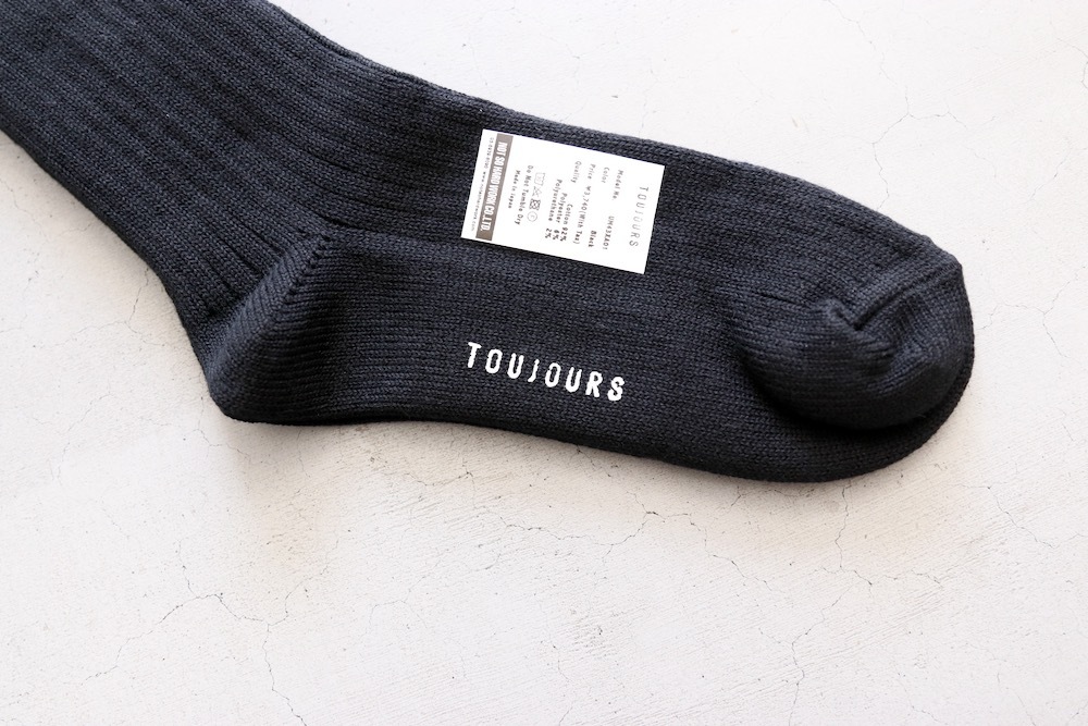 ��WOMEN'S��TOUJOURS�ʥȥ����塼�ˡ�FINE COTTON RIB SOCKS"