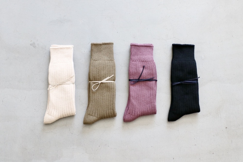 ��WOMEN'S��TOUJOURS�ʥȥ����塼�ˡ�FINE COTTON RIB SOCKS"