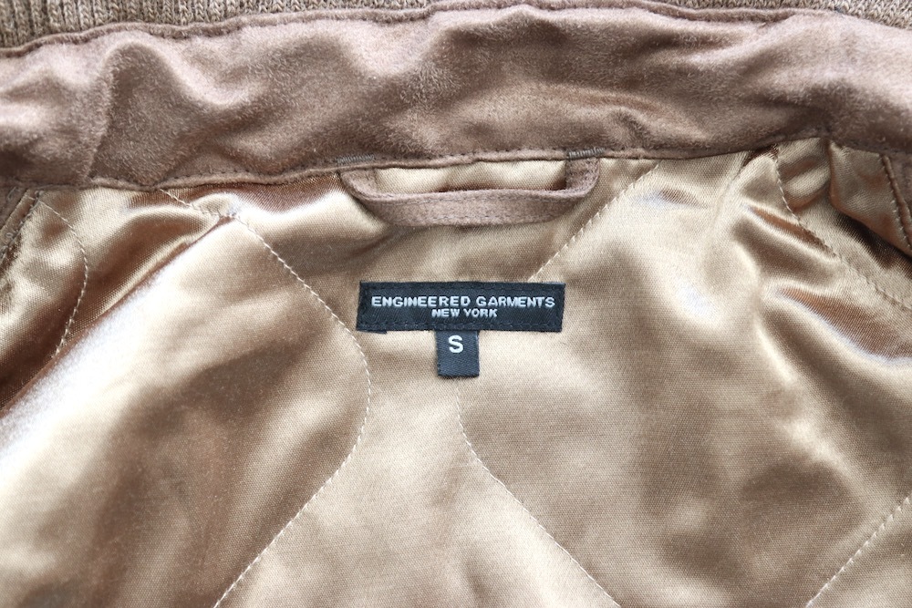 ��20%Off coupon�оݡ�Engineered Garments (���󥸥˥����ɥ�������) "LL Jacket - Polyester Fake Suede"