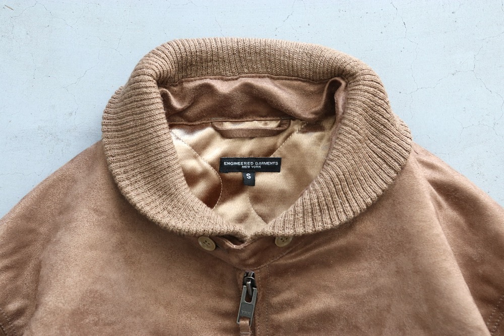 ��20%Off coupon�оݡ�Engineered Garments (���󥸥˥����ɥ�������) "LL Jacket - Polyester Fake Suede"