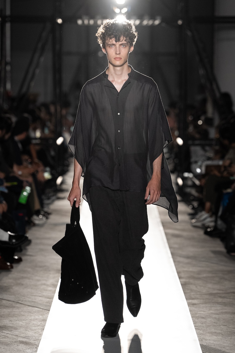 SEVEN BY SEVEN (֥Х֥) "LEATHER TOTE BAG - Cow split leather -"