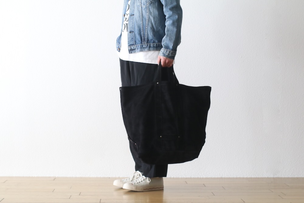 SEVEN BY SEVEN (֥Х֥) "LEATHER TOTE BAG - Cow split leather -"