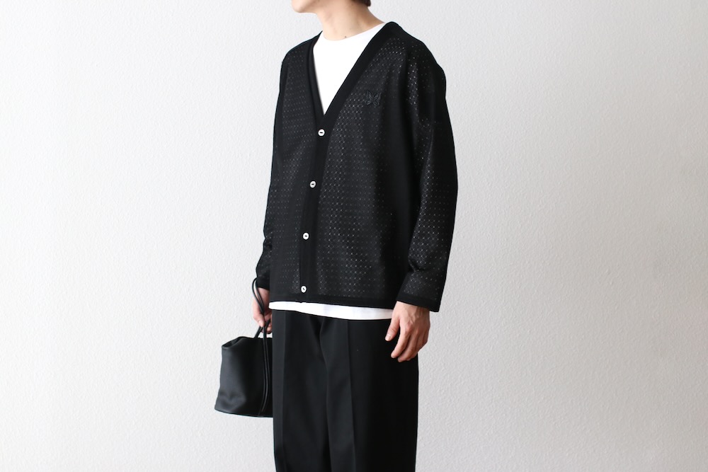 Needles Mサイズ カーディガン NEEDLES | ジャージー Vネックカーディガン MEN（カーディガン