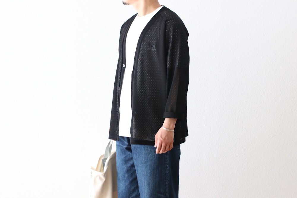 Needles(�ˡ��ɥ륺) "V-Neck Cardigan - R/PE Russell"