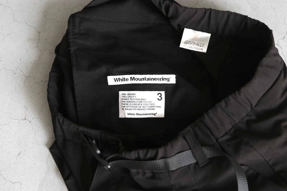 limited】White Mountaineering × GRAMICCI (ホワイトマウンテニア