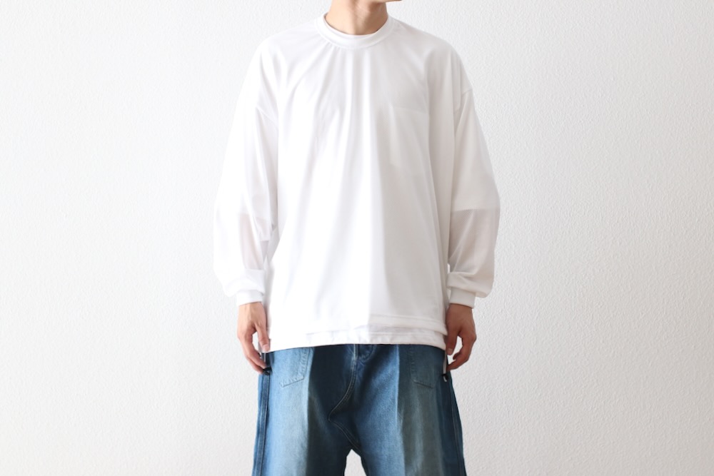 S.F.C(�������ե���) "SUPER BIG LS MESH TEE"