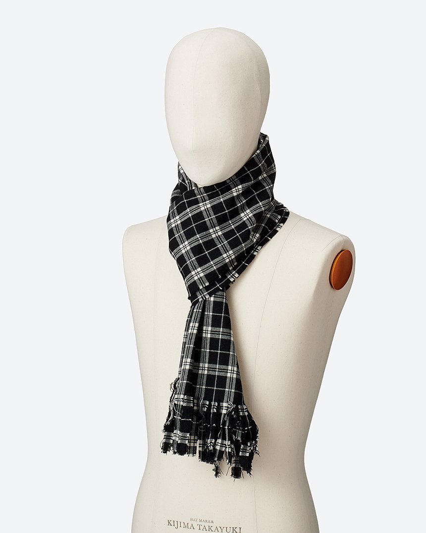 KIJIMA TAKAYUKI(������ �����業) "PLAID SCARF"