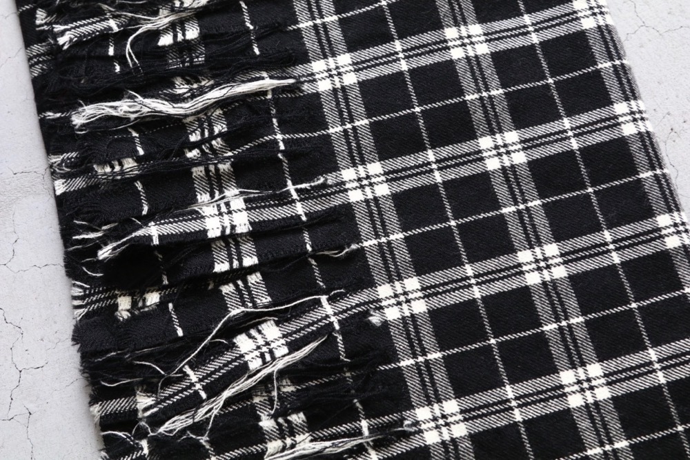 KIJIMA TAKAYUKI(������ �����業) "PLAID SCARF"