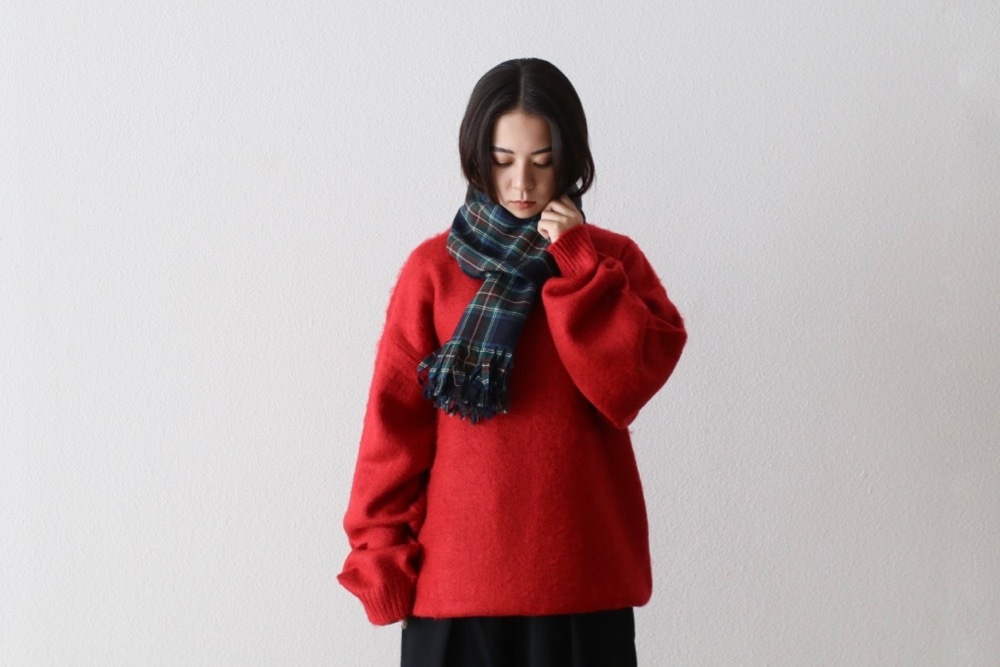 KIJIMA TAKAYUKI(������ �����業) "PLAID SCARF"