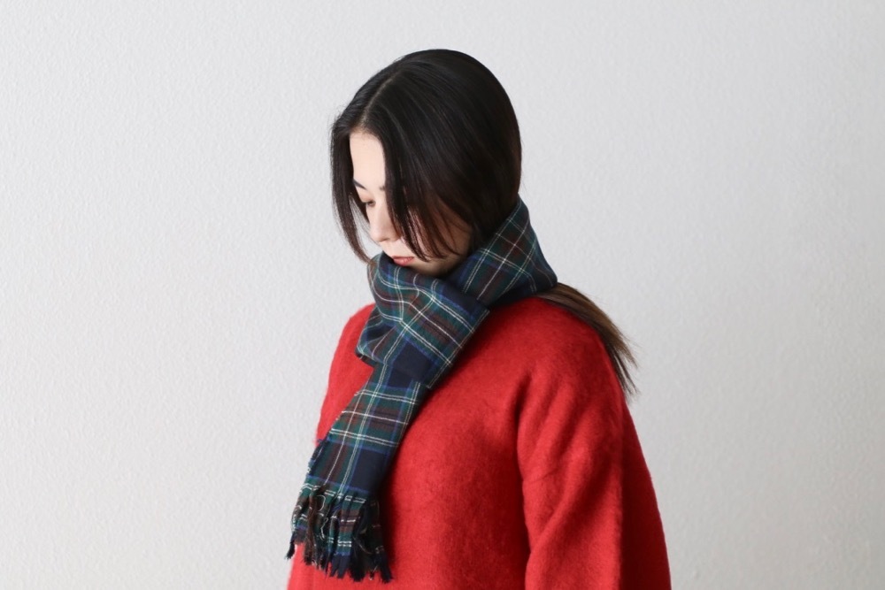 KIJIMA TAKAYUKI(������ �����業) "PLAID SCARF"