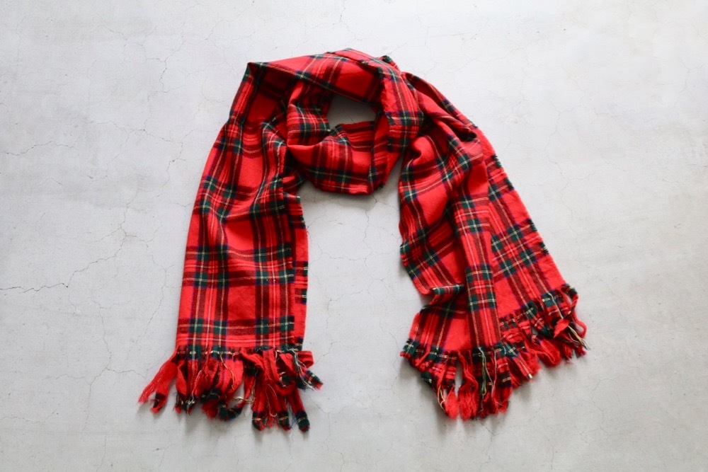 KIJIMA TAKAYUKI(������ �����業) "PLAID SCARF"