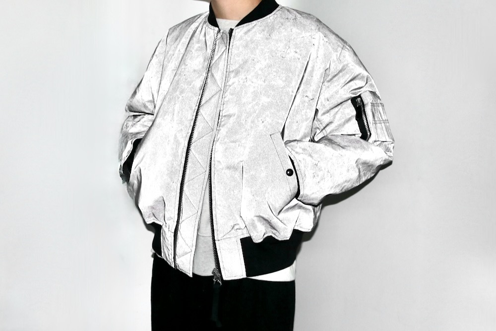 BEDWIN & THE HEARTBREAKERS�ʥ٥ɥ����󥢥�ɥ��ϡ��ȥ֥쥤��������"REFLECTIVE TYPE MA-1 JACKET "DUFFY""