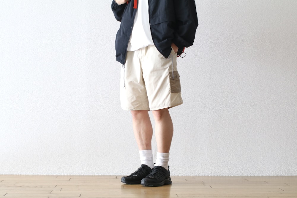 [20%OFF] nanamica(�ʥʥߥ�) "Nylon Twill Deck Shorts"