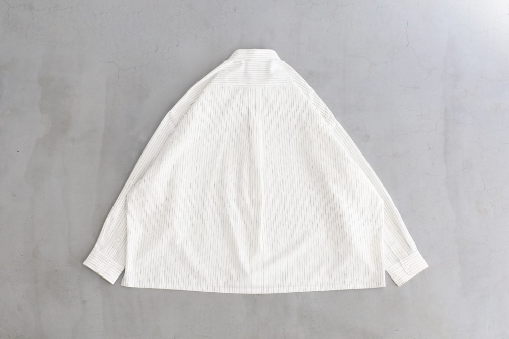 S.F.C(�������ե���) "COTTON STRIPE SLIT SHIRT"