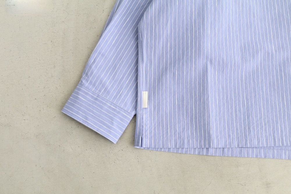 S.F.C(�������ե���) "COTTON STRIPE SLIT SHIRT"