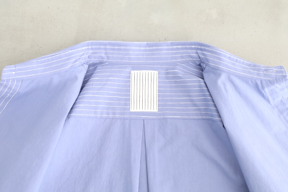 S.F.C(�������ե���) "COTTON STRIPE SLIT SHIRT"