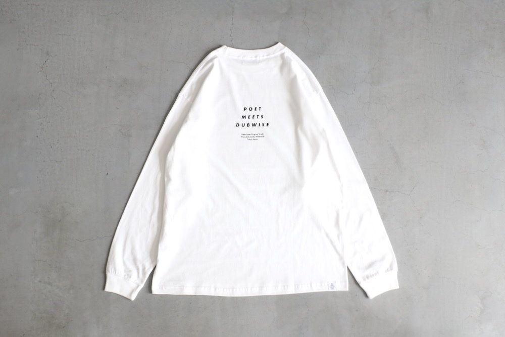 POET MEETS DUBWISE(�ݥ��ȥߡ��ĥ��֥磻��) "TWO DOGS L/S T-shirt"