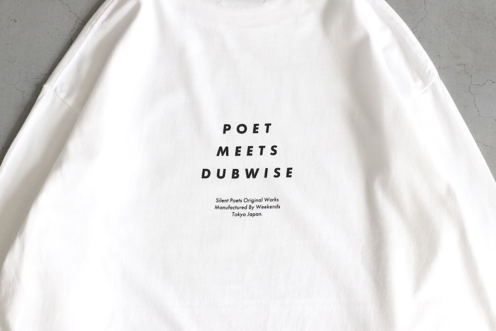 POET MEETS DUBWISE(�ݥ��ȥߡ��ĥ��֥磻��) "TWO DOGS L/S T-shirt"