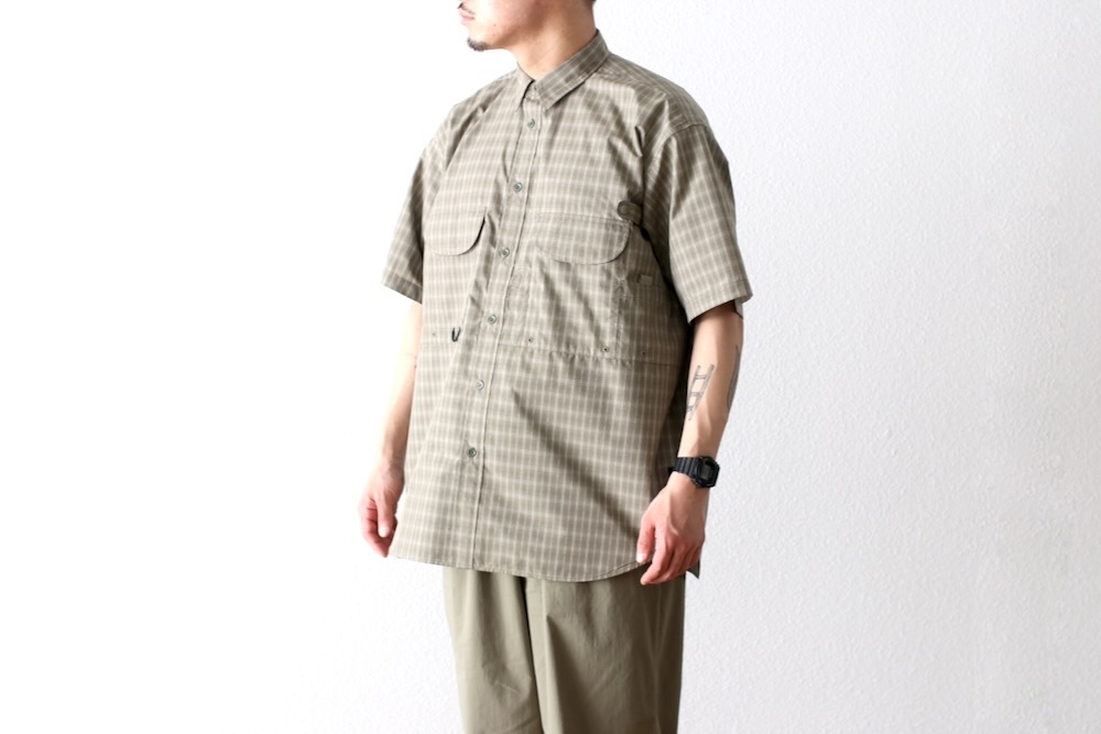 DAIWA PIER39(������ �ԥ������ƥ����ʥ���) "TECH FISHING SHIRT S/S SUMMER PLAID"