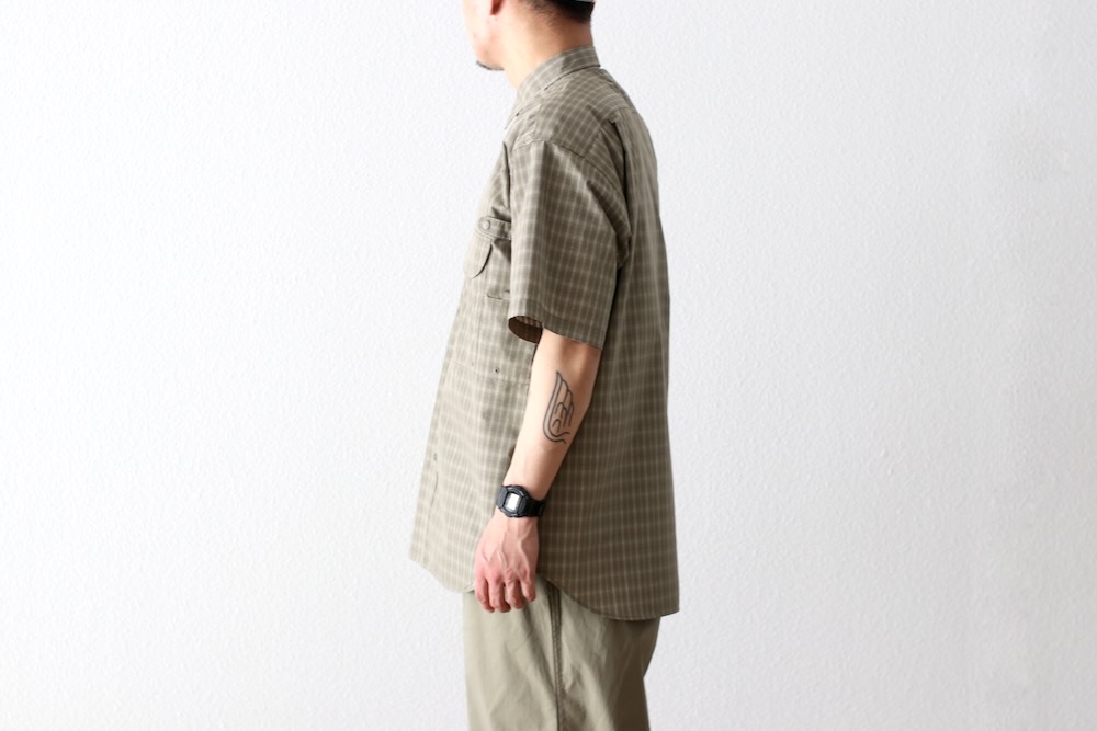 DAIWA PIER39(������ �ԥ������ƥ����ʥ���) "TECH FISHING SHIRT S/S SUMMER PLAID"