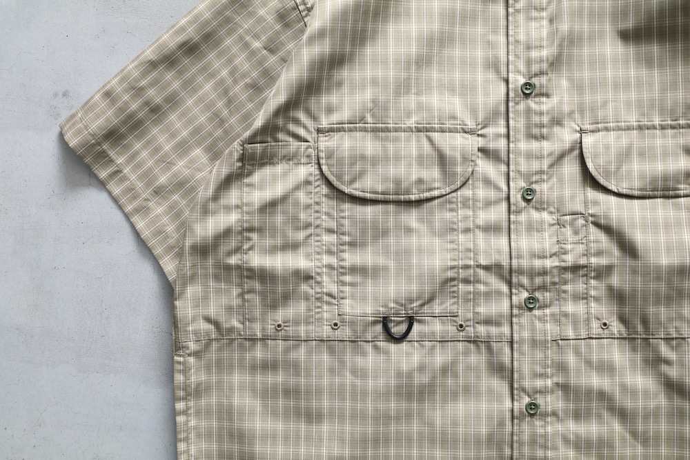 DAIWA PIER39(������ �ԥ������ƥ����ʥ���) "TECH FISHING SHIRT S/S SUMMER PLAID"