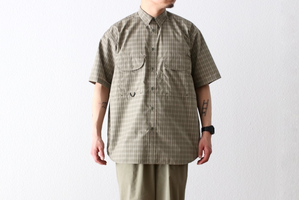 DAIWA PIER39(������ �ԥ������ƥ����ʥ���) "TECH FISHING SHIRT S/S SUMMER PLAID"