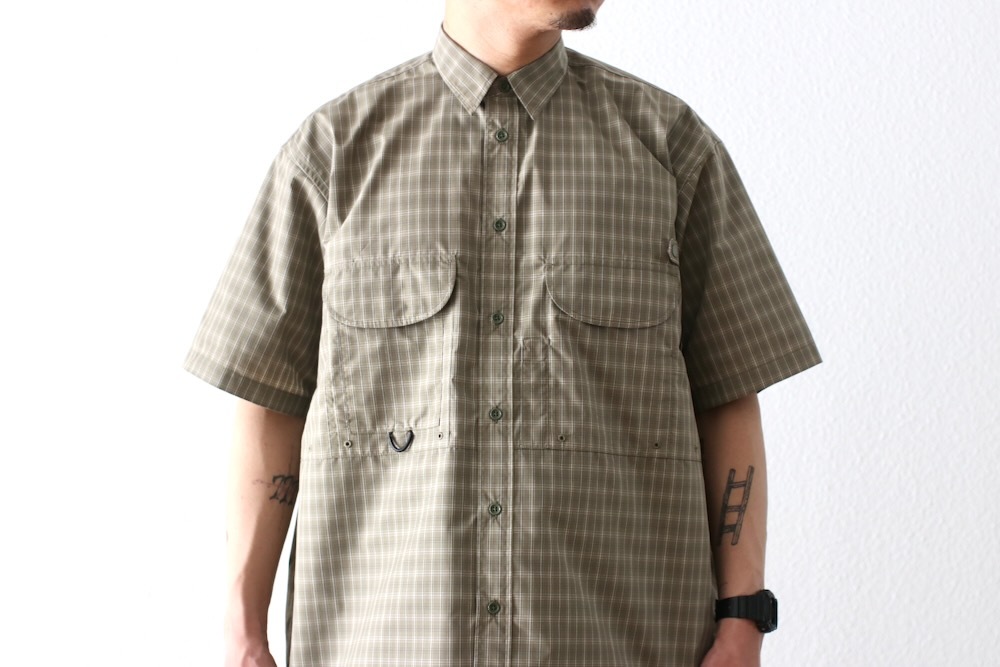 DAIWA PIER39(������ �ԥ������ƥ����ʥ���) "TECH FISHING SHIRT S/S SUMMER PLAID"