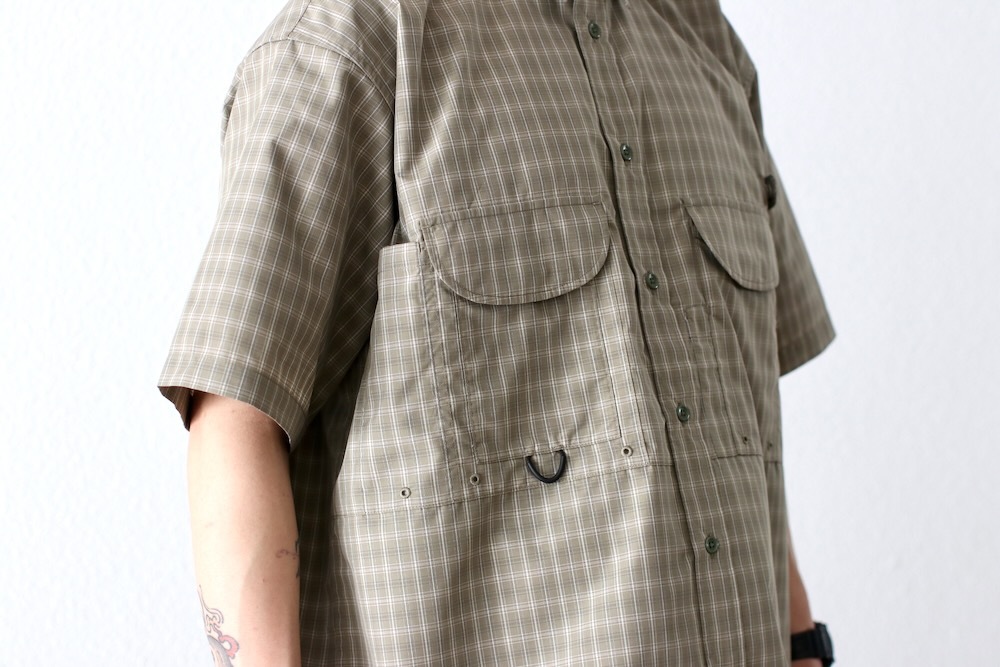 DAIWA PIER39(������ �ԥ������ƥ����ʥ���) "TECH FISHING SHIRT S/S SUMMER PLAID"