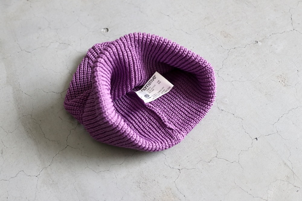 ��6.25 Release��nonnative(�Υ�ͥ��ƥ���) "DWELLER BEANIE POLYESTER PAPER YARN"
