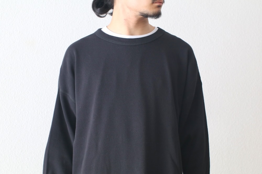vainl archive コットンニットローブ　Lサイズ メーカー公式ショップ】 vainl Lサイズ コットンニットローブ