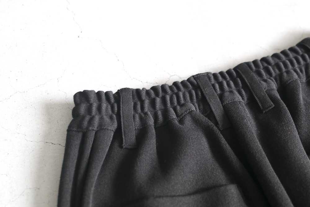 ssstein(奿) "HIGH STRETCH KNIT WIDE TROUSERS"