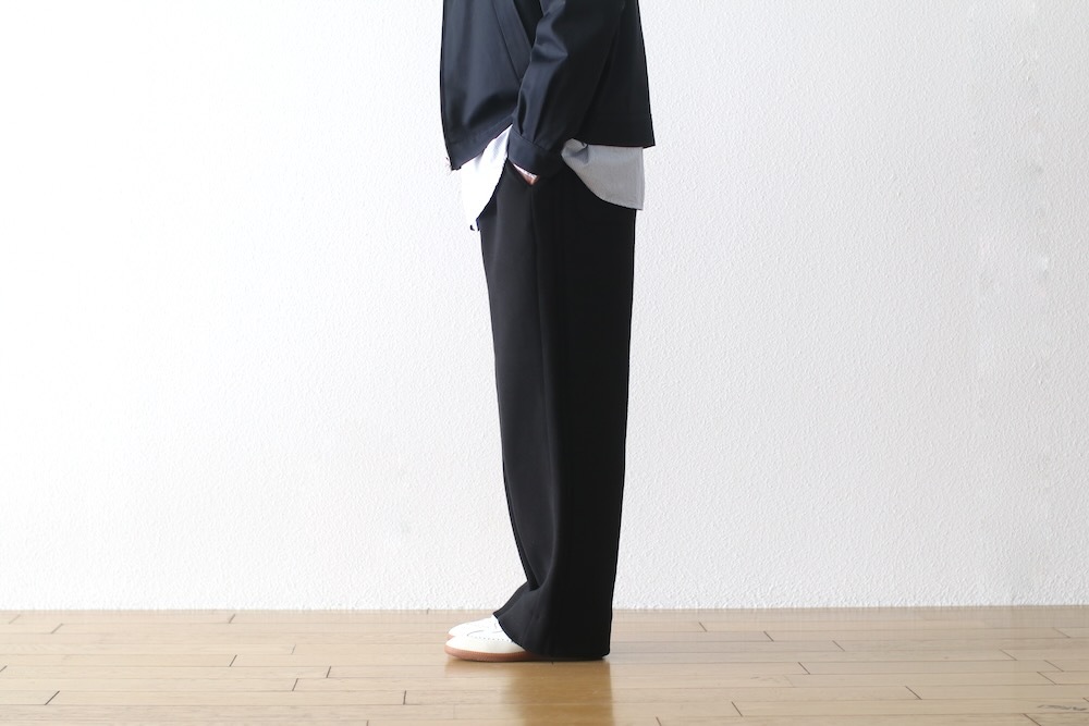 stein(奿) "HIGH STRETCH KNIT WIDE TROUSERS"