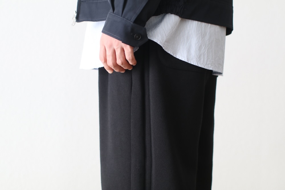 stein(奿) "HIGH STRETCH KNIT WIDE TROUSERS"