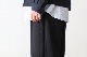 ssstein(奿) "HIGH STRETCH KNIT WIDE TROUSERS"