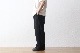 ssstein(奿) "HIGH STRETCH KNIT WIDE TROUSERS"