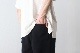 ssstein(奿) "HIGH STRETCH KNIT WIDE TROUSERS"